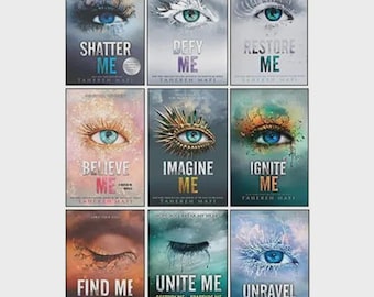 Shatter Me Complete Series Hardcover | Tahereh Mafi Fantasy Romance Books