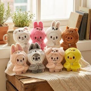 Stray kids skzoo plush keychain - Etsy 日本