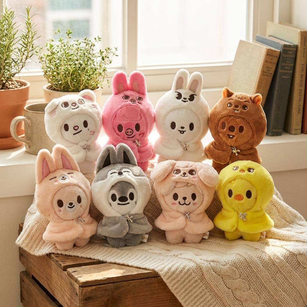 Stray kids skzoo plush keychain - Etsy 日本