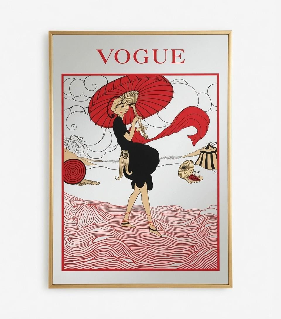 Vogue Mirror - Etsy Canada