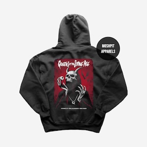 Queens Of The Stone Age Hoodie, Era Vulgaris Album Pullover, Vintage Alternative Metal Fan Geschenk