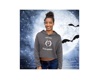 Korte hoodie voor tieners