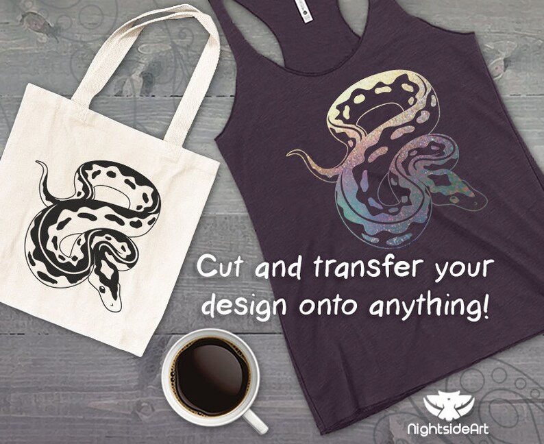 Ball Python Cut Files for Cricut and Silhouette .svg .png .jpg .dxf - Etsy