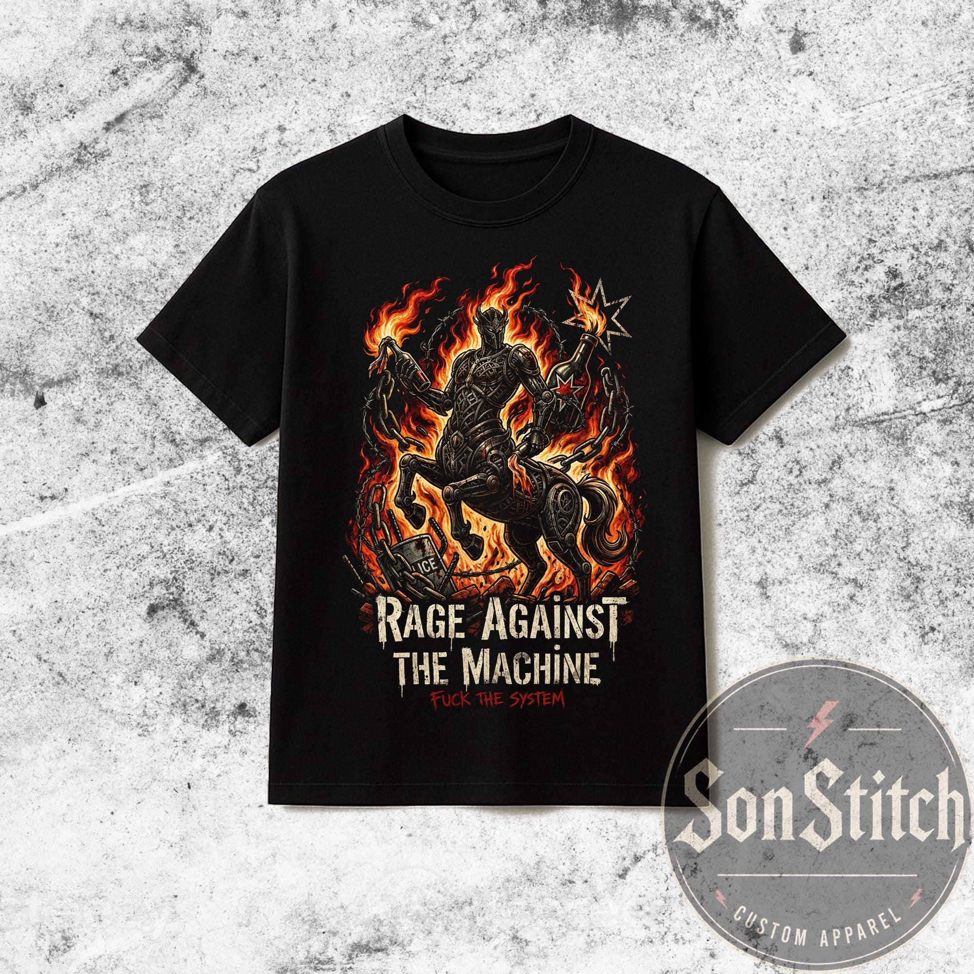 Zack De La Rocha Tee - Etsy