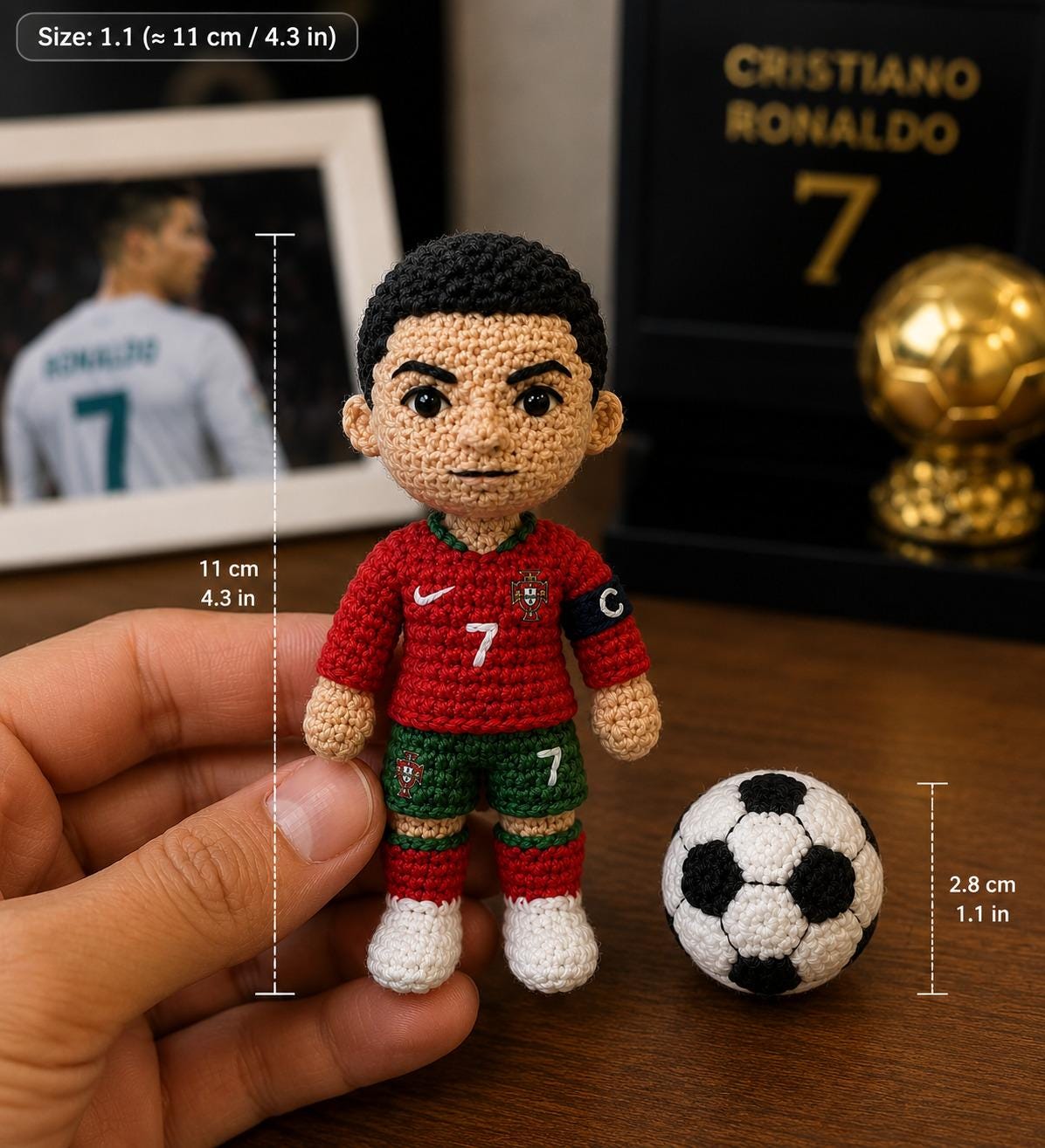 Cristiano ronaldo plush - Etsy 日本