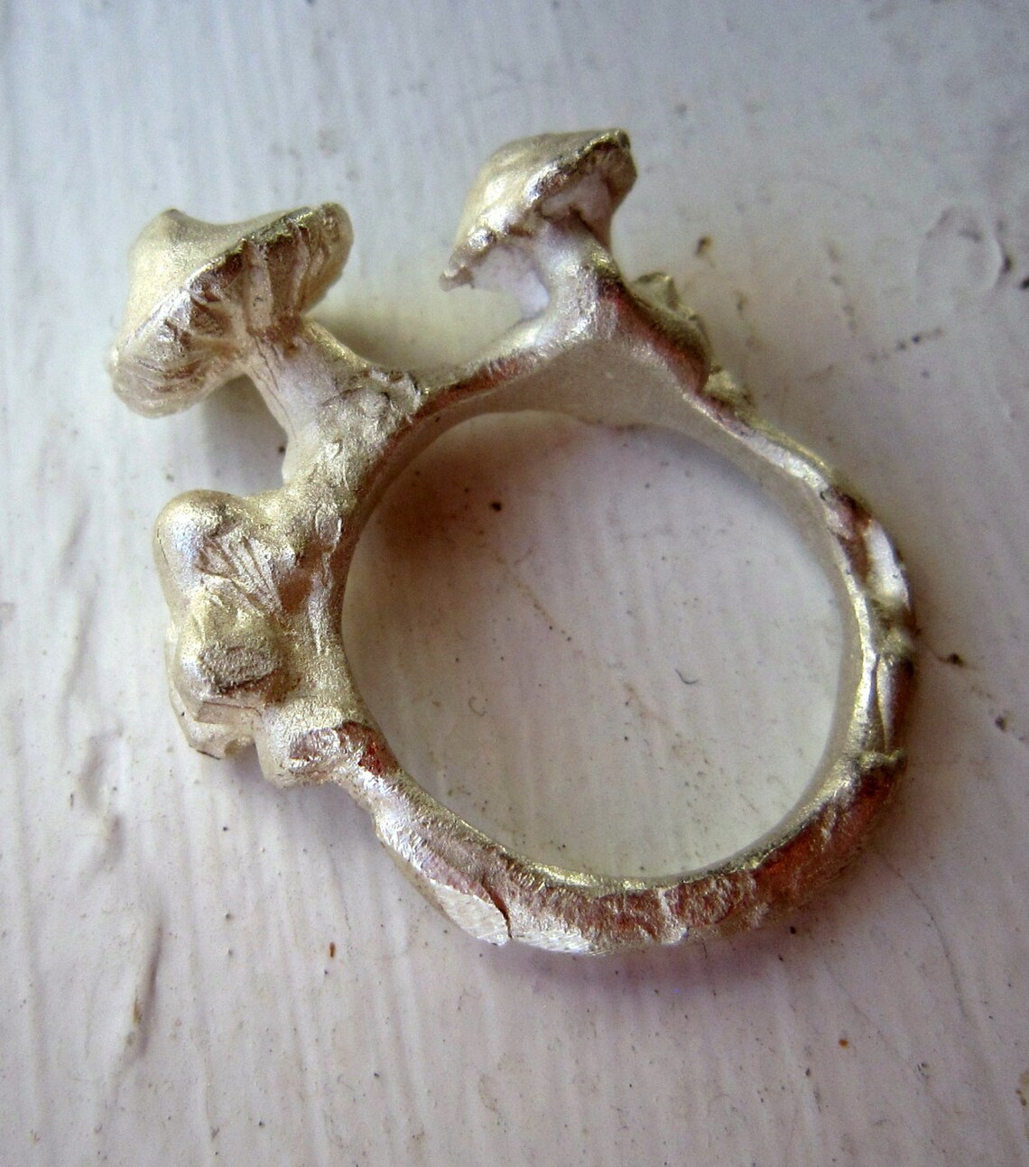 Limited Collection of Silver Mushroom Rings 2 Etsy UK