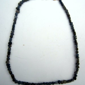Sapphire bead necklace image 2