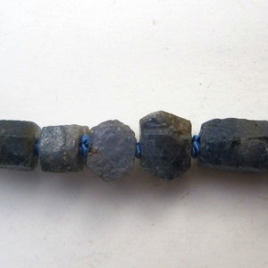 Sapphire bead necklace image 4