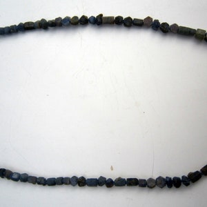 Sapphire bead necklace image 3