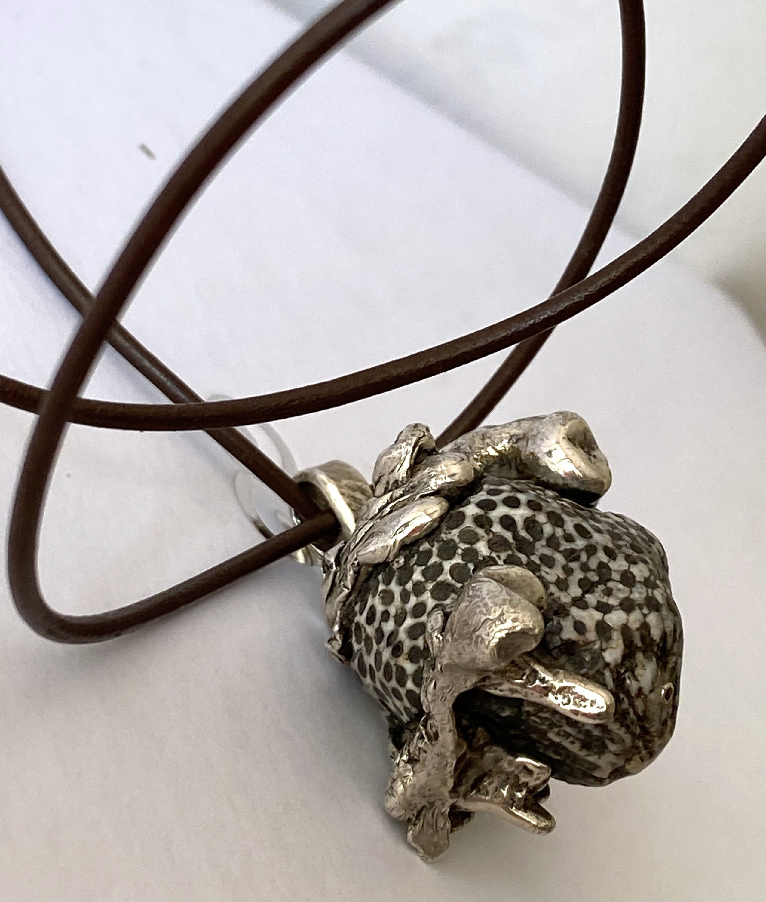 Black Coral Pendant, Black Coral Silver Pendant, Black Coral