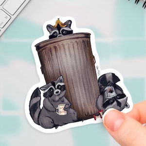 Sticker vuilnispanda