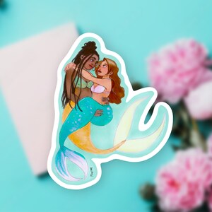 Girlfriend Mermaids Sticker