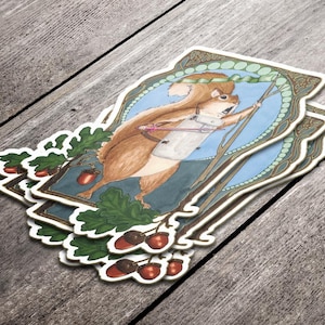 Le chevalier écureuil Sticker