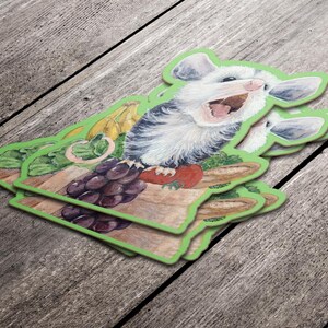 Sticker bébé opossum
