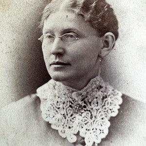 Suffragette Frances Willard Mosher Memorial Antieke Kabinetskaart Foto