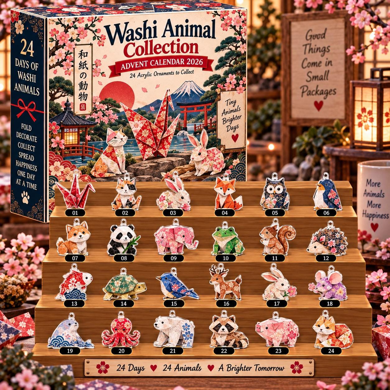 Japanese Advent Calendar - Etsy