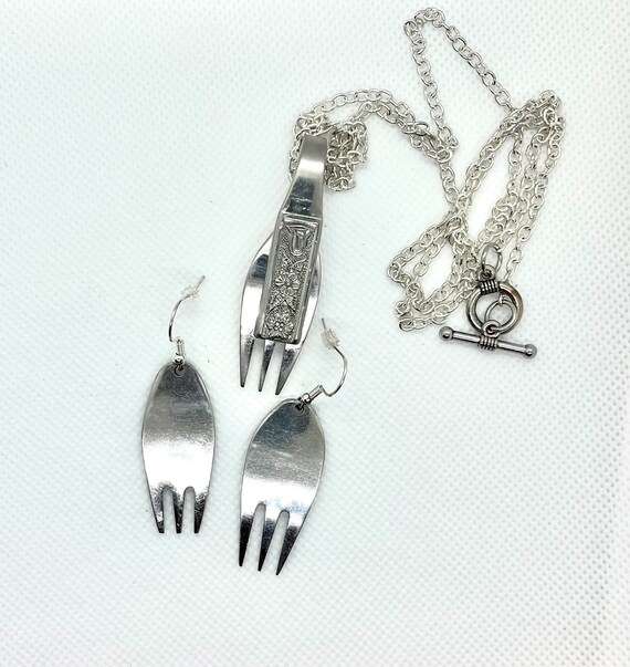 Etsy silverware jewelry sale