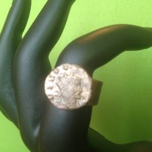 ANCIENT ROMAN coin RING