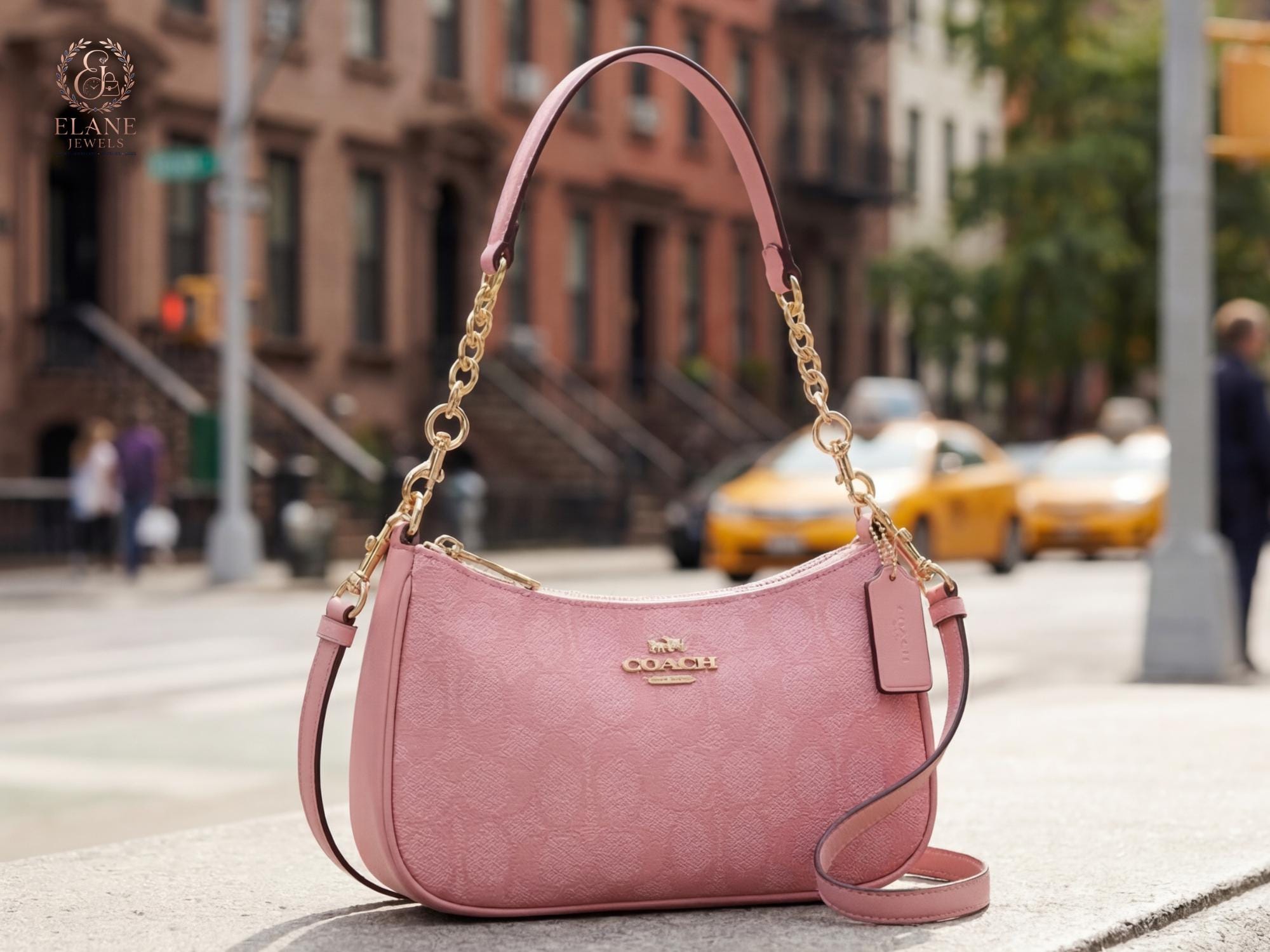 Vintage Coach Bags Pink - Etsy Canada
