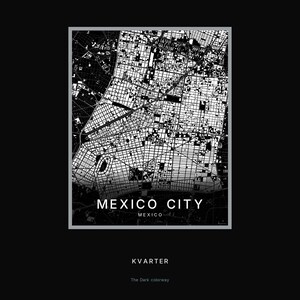 Mexico City map wall art — Listing image 09 — brand