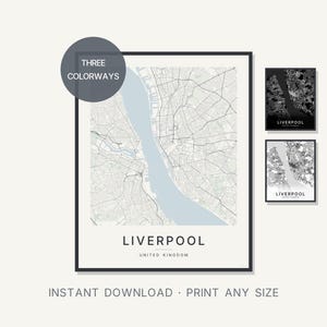 Liverpool map wall art — Listing image 01 — hero