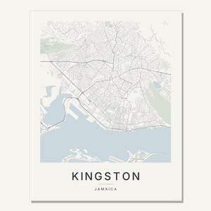 Kingston map wall art — Listing image 03 — flat