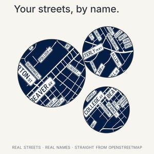 State College map wall art — Listing image 03 — findstreet