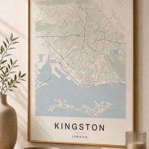 Kingston map wall art — Listing image 03 — flat