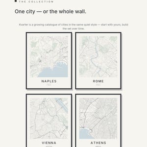 Naples map wall art — Listing image 07 — gallerywall