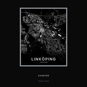 Carte de Linköping à imprimer, affiche de la ville, décoration murale à imprimer, carte minimaliste de la ville, téléchargement numérique, décoration scandinave, cadeau de pendaison de crémaillère image 8