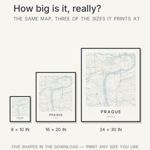 Prague map wall art — Listing image 08 — hero dark