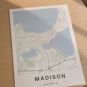 Madison map wall art — Listing image 05 — whatyouget