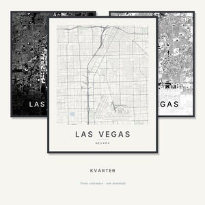 Las Vegas Map Print, Las Vegas Poster, Modern Wall Art, Minimalist City Map, United States Printable, Digital Download, Housewarming Gift
