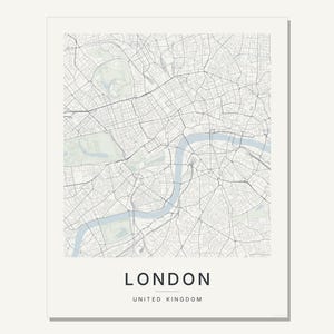 London map wall art — Listing image 03 — flat