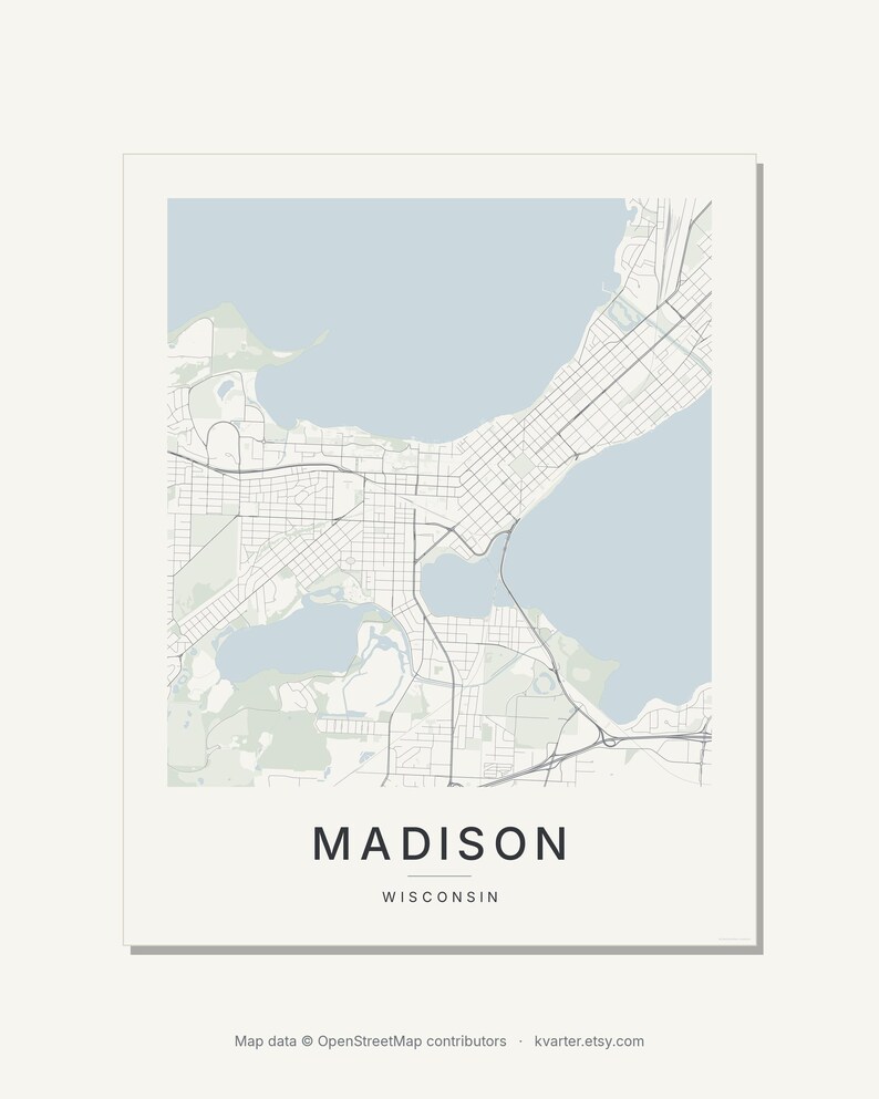 Madison map wall art — Listing image 09 — brand