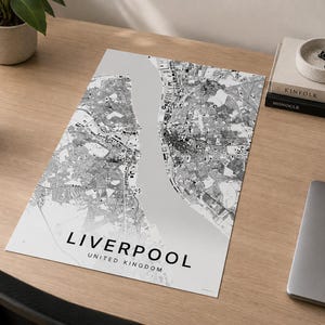 Liverpool map wall art — Listing image 05 — whatyouget
