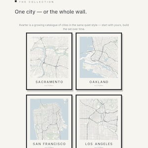 Sacramento map wall art — Listing image 09 — brand