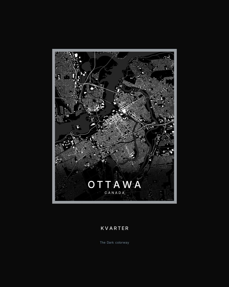Ottawa map wall art — Listing image 09 — brand