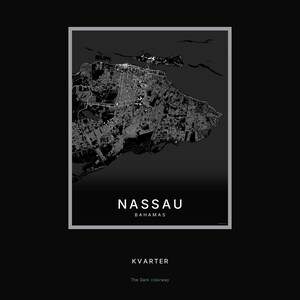 Nassau map wall art — Listing image 08 — hero dark