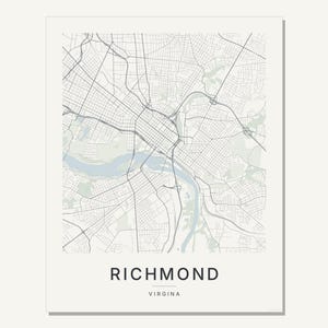 Richmond map wall art — Listing image 09 — brand