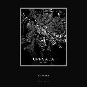 Mapa de Uppsala para imprimir, arte de parede para imprimir, download digital, pôster minimalista do mapa da cidade, decoração escandinava, presente de boas-vindas imagem 8