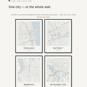Chicago map wall art — Listing image 09 — brand