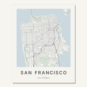 San Francisco map wall art — Listing image 09 — brand