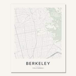 Berkeley map wall art — Listing image 08 — hero dark