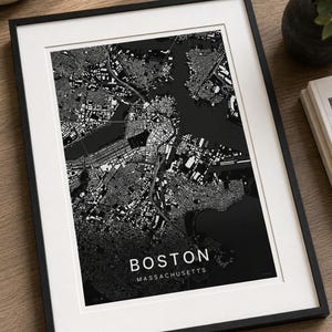 Boston map wall art — Listing image 09 — brand