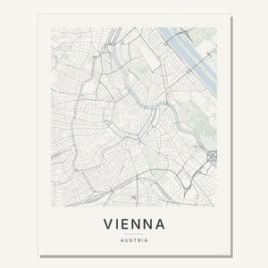 Vienna map wall art — Listing image 09 — brand