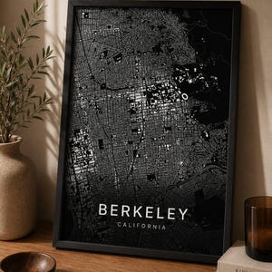 Berkeley map wall art — Listing image 06 — sizes