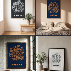 Auburn map wall art — Listing image 02 — rooms