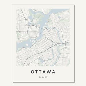Ottawa map wall art — Listing image 03 — flat