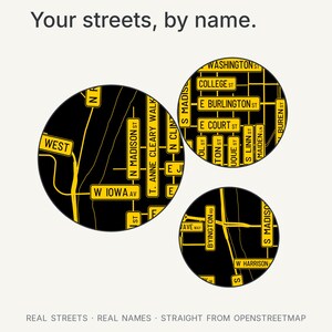 Iowa City map wall art — Listing image 03 — findstreet